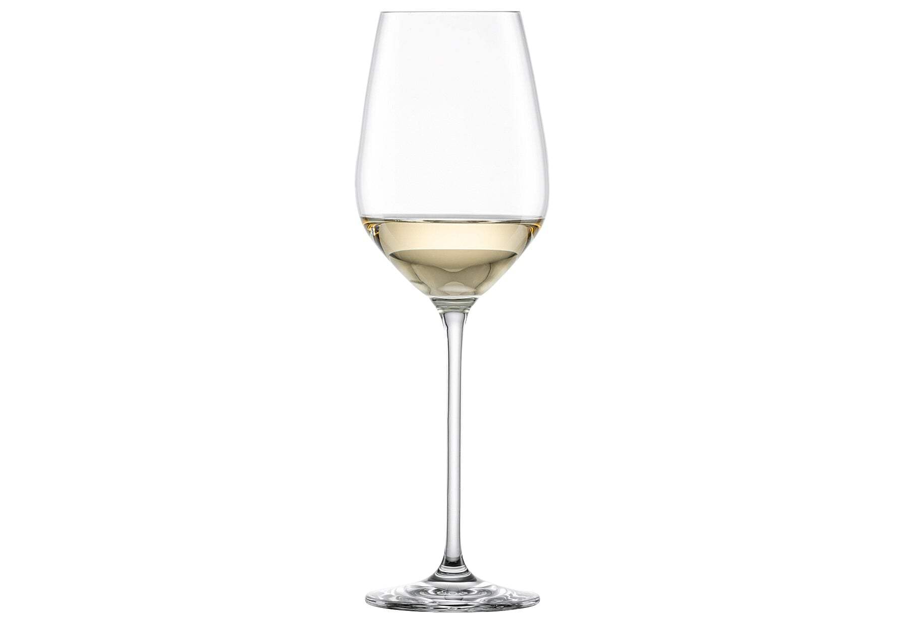 SCHOTT ZWIESEL Kieliszki do białego wina Fortissimo (zestaw 4 szt.), eleganckie kieliszki do białego wina, nadają się do mycia w zmywarce, Made in Germany (nr art. 123684)