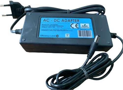 ATA ELEKTRONİK 12 Volt 3 Amper Adaptör Toplamda 2 Metre Kablolu - Görsel 1