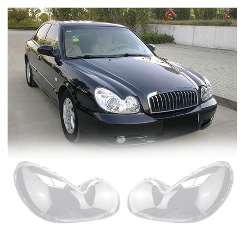 Conjunto de pantalla de faro para Hyundai Sonata con carcasa de repuesto transparente de recambio 2