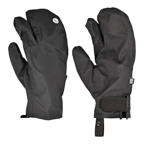 CG HABITATS Shell Trigger Mitten Black Large