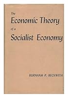 The Economic Theory of a Socialist Economy B0066GPIHM Book Cover