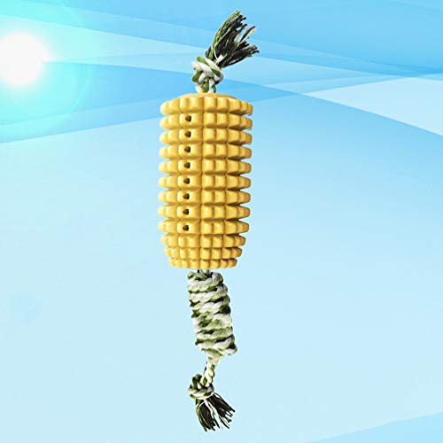 POPETPOP bastão molar para cachorro com contas de massagem brinquedo para mastigar animais de estima