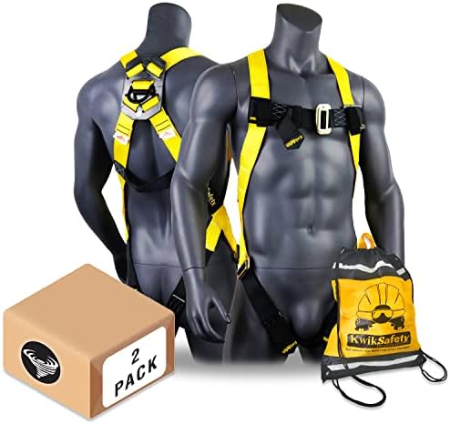 KwikSafety TORNADO Safety Harness ANSI OSHA Fall Protection Gear