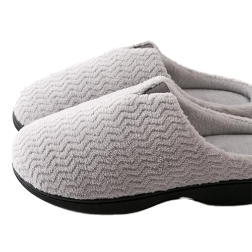 Roxoni Women's Comfort Soft Winter Memory Foam Clog House Slipper2