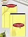 Yellow Legal Pads 5×8 Small Notepads 4 Pack Yellow Note Pads 5×8 College Ruled Perforated Writing Pads 80 GSM Lined Pads of Paper Writing Tablets 5×8 Memo Pads for Office, Home, School, 30 Sheet/ Pad