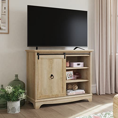 Sauder Adaline Cafe Tv Stand With Storage, Orchard Oak Finish #TOP1