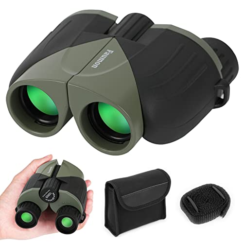 Faumon 12X25 Binoculars For Adults And Kids, High Power Compact Binoculars With Large View Clear Low Light Vision, Waterproof Small Binoculars For Bird Watching Hunting Travel Hiking Concerts #TOP18