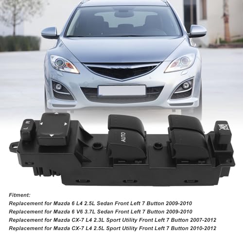 Interrupteur de lève-vitre électrique EH44 66 350 bouton commande porte gauche - 4