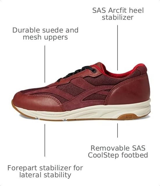 Image of SAS Tour Mesh Comfort Walking Sneaker
