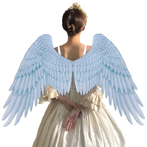 Alas de ángel para sesiones de fotos navideñas y fiestas de cumpleaños infantiles