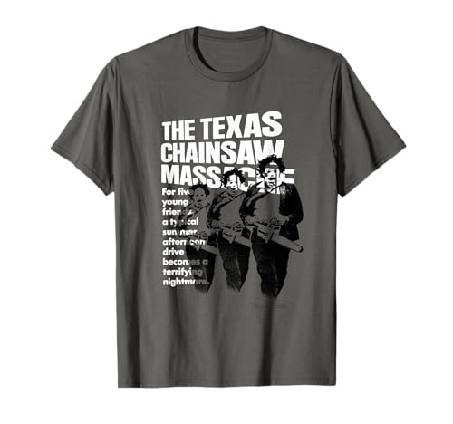 Texas Chainsaw Massacre Repeated Leatherface Figures T-Shirt