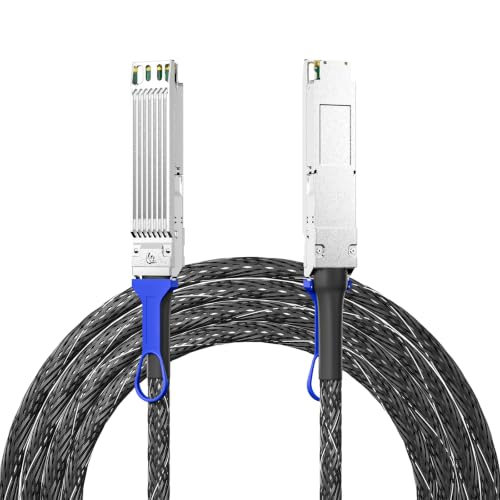 Image of 10Gtek 800G OSFP to OSFP Active Copper Cable, 26AWG, 5-Meter