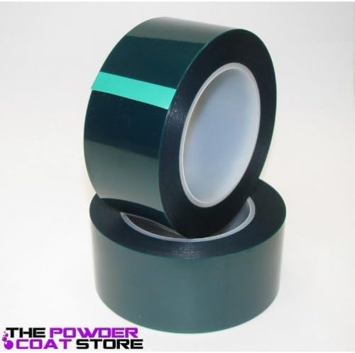 2 Inch High Temperature Polyester Green Masking Tape