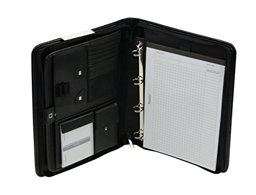 Image of ALASSIO ORGANISEUR DE TABLETTE A4 Trento, Similicuir, Noir