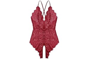 Women's Crotchless Teddy: Sultry Allure and Sensual Comfort