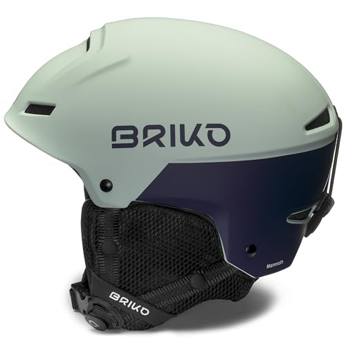 Casco Briko unisex mate color azul celeste con ajuste micrométrico 3