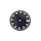 Tipo de pantalla: Innumerable xiaopang 1 Uds. Esfera de Reloj de Diamante de 28,5mm Adecuada for Movimiento automático NH35(Silver)