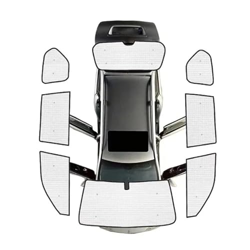 Parasols de voiture pour Toyota Granvia : fraîcheur en voyage