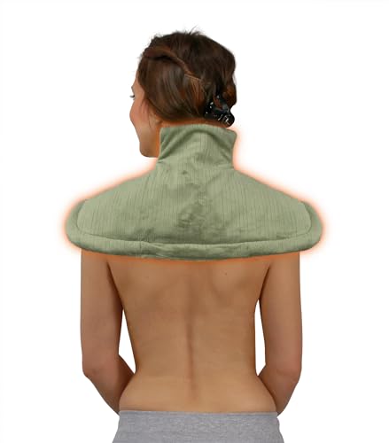 Chauffe nuque et cervicales Hydas 4682 coussin chauffant anatomique - 2