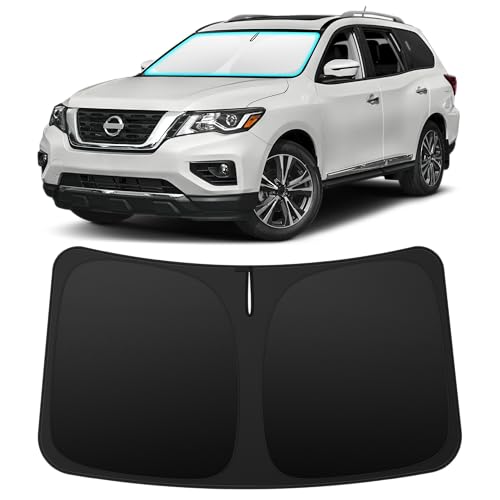 Image of INSAUTO Custom Fit Windshield Sun Shade for Nissan Pathfinder 2013-2020