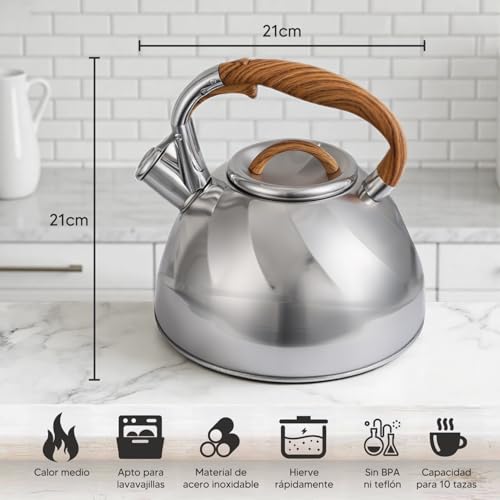 Lista de Tetera Walmart los más solicitados. 9 Imagen adicional