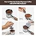 Espresso Accessories Kit 51mm Tamper: Espresso Tamper Set, Coffee Tamper Espresso Tools with WDT Tool, Puck Screen, Dosing Funnel | Espresso Kit Espresso Machine Accessories Fit 51mm Portafilters
