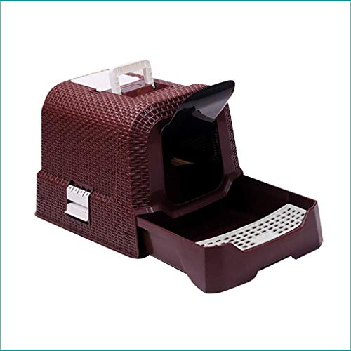 Preisvergleich Produktbild MMN Pet Litterbox 52 * 42 * 39centimeter, Brown