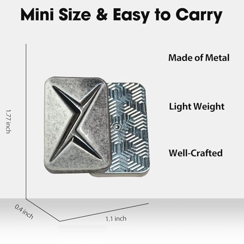 Image of Infinite Fidget Slider Metal Magnetic Haptic Fidget Toys for Adults | Lightning Series, Metal fidget toys for stress relief, anxiety, ADHD and focus. EDC sensory gift for adults, special edition