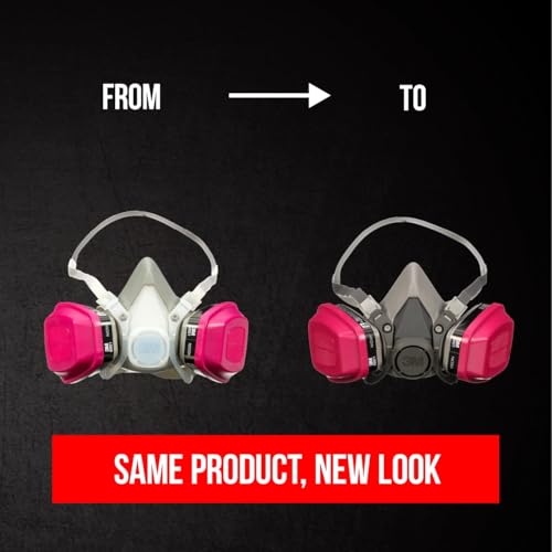 Image of 3M P100 /OV Odor /Particulate Multi-Purpose Reusable Respirator 65021, NIOSH-APPROVED Organic Vapor Cartridge, Medium