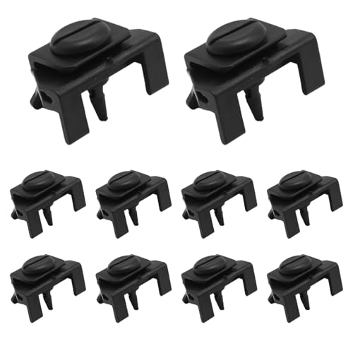 DUZFOREI 10Pcs 53879-28010 Front Fender Liner Bumper Cover Retainer Clip, Replacement for Toyota Highlander 2008-2013 RAV4 2006-2018, Replaces 53879-0R010