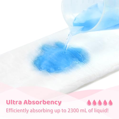 Image of LittleForBig ABDry Adult Booster Pads with Adhesive Strip 10 Pieces - ABDry Booster Pads