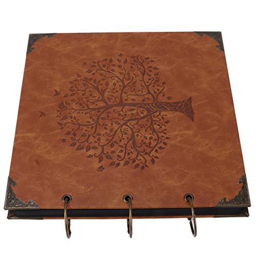 Retro-Looseblatt-Album, Loseblatt-Fotoalbum Einfache Verwendung von Komplettwerkzeugen Sammeln Sie Erinnerungen für…