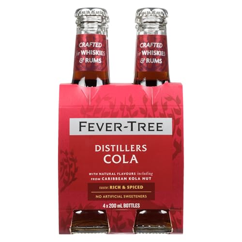 Fever-Tree - Fever-Tree Distillers Cola: 1 Pack (4 Bottles of 200ml)