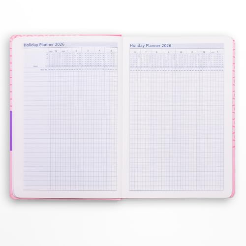 Image of Mahavir Maxim 2026 Diary | A5 Size New Year Diary with | One-Day-to-a-Page Diary with Month Index | 424 pages,70 gsm | Natural Shade Paper | Laminated Paper Cover - (Yellow)