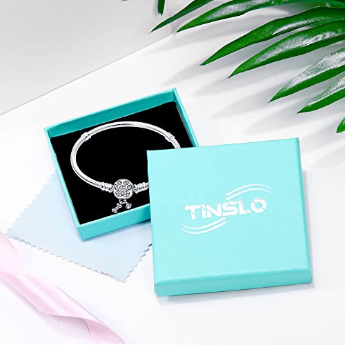 Snake Bracelet For Pandora Charm, 925 Sterling Silver Signature Rose Gold Jewelry 6