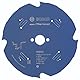 Bosch Professional 1x Kreissägeblatt Expert for Fiber Cement (Faserzement, Sägeblatt Ø 160 x 20 x 2,2 mm, 4 Zähne, Zubehör Kreissäge)