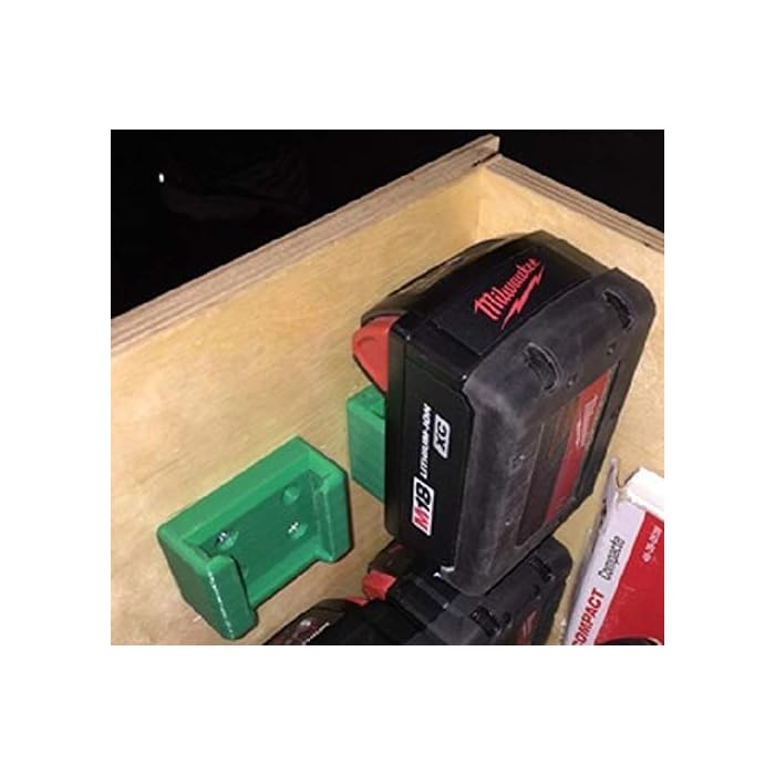 Buy eToolz slidein m18 battery holder, Set of 2 heavy duty work space