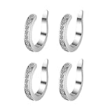 Chunks & Snaps für Damen, 2 PCS Ear Corrector Clip, Segelohren Korrektur, Diskret Und Wiederverwendbar, Ohne Piercing, Für Prominente Ohren, Ideal Für Hochzeiten, Partys Und Professionelle Anlässe
