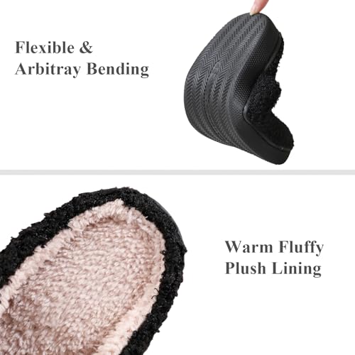 Women's Men's Home Slippers Love Cartoon Retro Soft Plush Lightweight Slippers Slip-on Cozy Indoor Outdoor Couple Slippers Slip on Anti-Skid Sole4