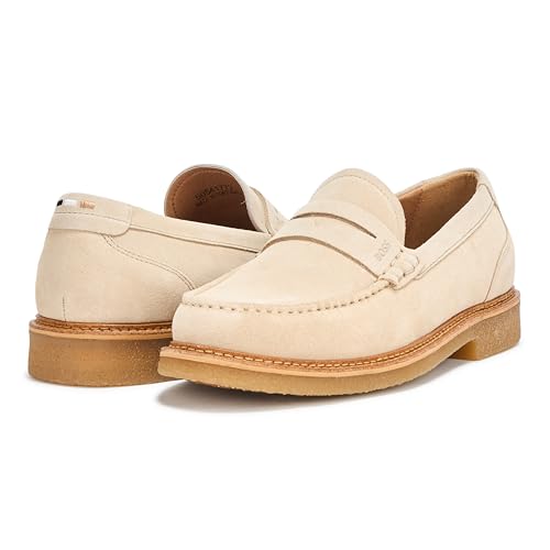 Image of BOSS Men's Kope Suede Penny Loafer