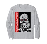 The Terminator High Contrast Endoskeleton Robot Action Movie Long Sleeve T-Shirt