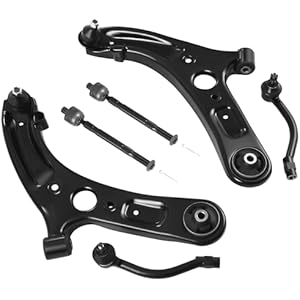 AUTOSAVER88 Front Suspension Control Arm Kit Compatible with 2004-2007 Buick Rainier, 2004-2007 Chevy Trailblazer (EXT), 2004-2008 Isuzu Ascender, 2004-2008 GMC Envoy XL XUV, 2005-2009 Saab