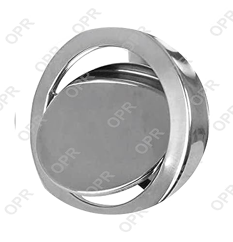 Image of OPR Stainless Steel Swing Dust Bin with Lid| Trash Can for Home, Kitchen, Washroom, Offices And Bathroom (10 X 14 in. -20 Liter)