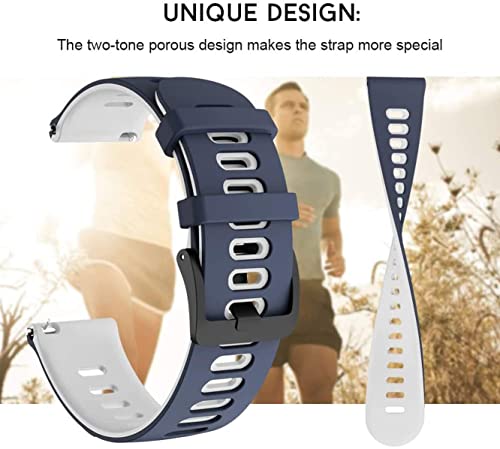 Image of Zitel Band Compatible with Huawei Watch GT5 /GT5 Pro 46mm, GT4 46mm, GT3 /GT3 Pro 46 mm, GT /GT2 46 mm, GT2 Pro /GT2e /, Watch 4 /4Pro, 3 /3Pro - 22mm Sports Straps