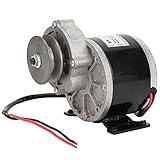 Motorreductor de 24 V 250 W con polea de correa, bajo ruido y alta potencia de torsión para un