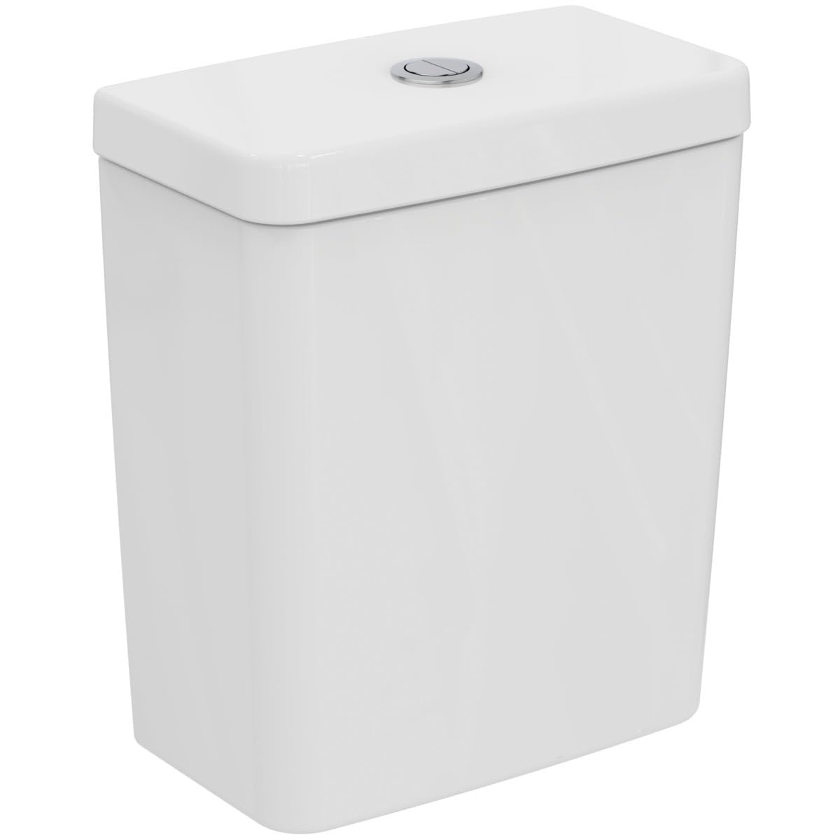 Depósito Connect Cúbico Ideal Standard con alimentación inferior y acabado blanco E797001