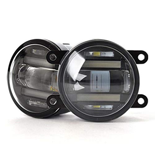 Auto-Tech Car Refit Super bright 2 in 1 functions LED lens fog lamp+daylight lamp for Renault Megane 2002-ON/LAGUNA 2003-ON