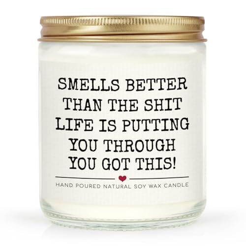 SteadStyle Motivational Candle for Cancer Care & Tough Times, You