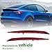 Yunnergo 149581800C Tail Rear Bumper Reflector Red Pair LH RH Compatible with Model Y 2023 2022 2021 2020