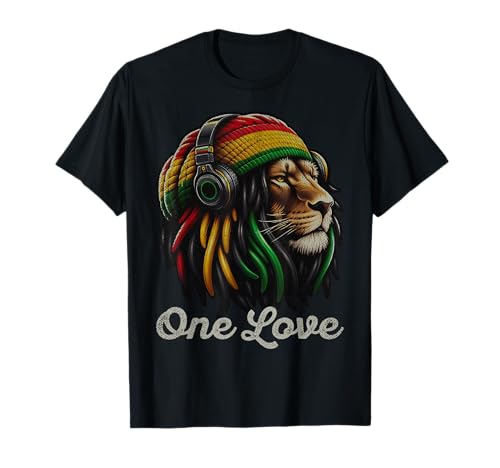 Lion de Reggae jamaïcain par Judah Rastafarian Lion T-Shirt
